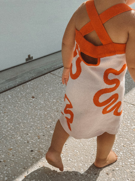 Squiggle Knit Dress - The Rest