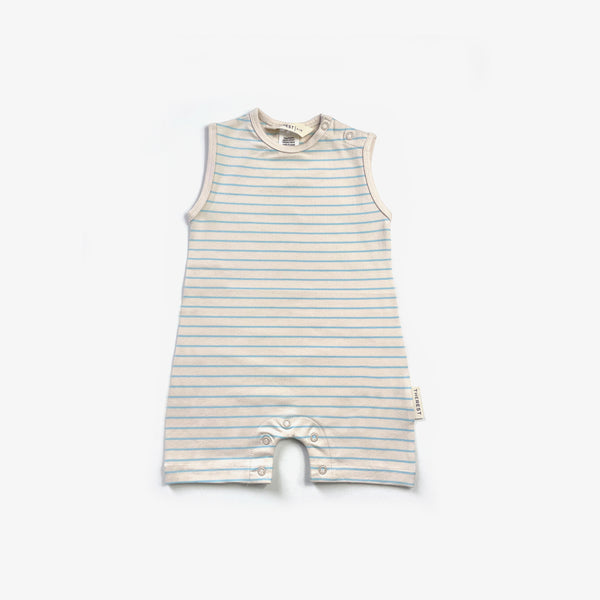 Summer Romper - Blue Sky Stripe - The Rest