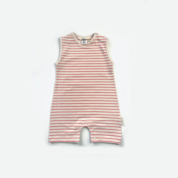 Summer Romper - Tigerlily Stripe - The Rest