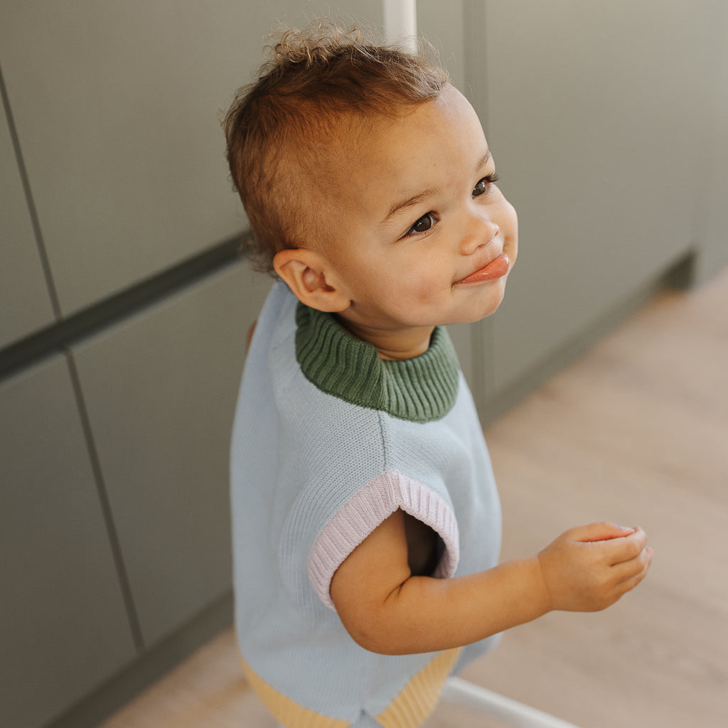 Colour Block Vest - The Rest
