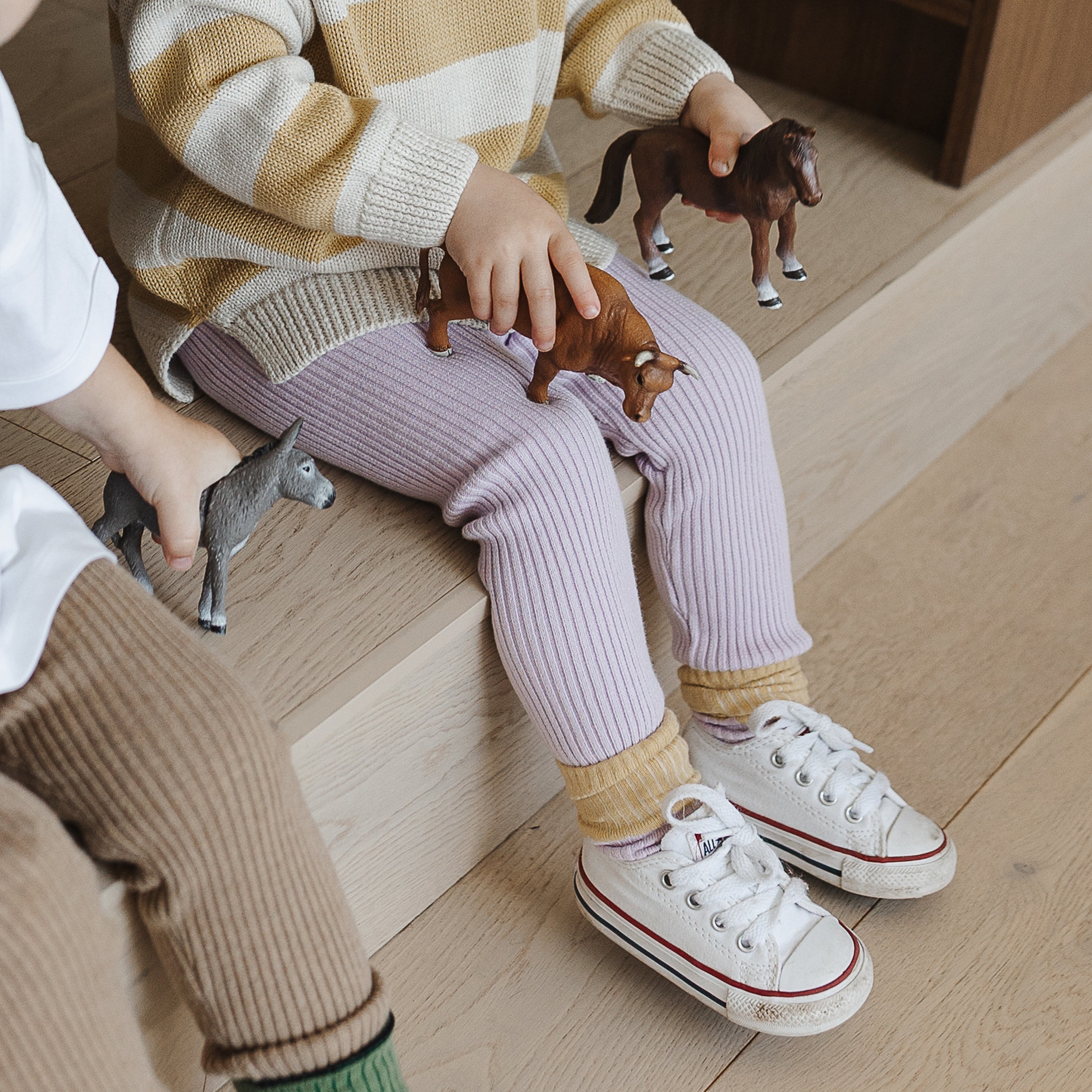 Organic Cotton Knit Socks - Buttercup – The Rest