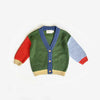Chunky Grandpa Cardi - Colour Block - The Rest