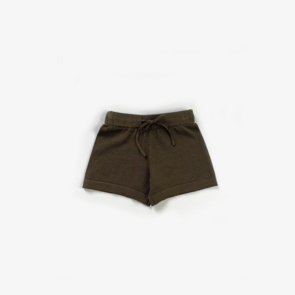 Knit Shorts - Olive - The Rest