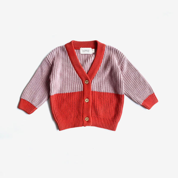 Chunky Grandpa Cardi - Bubble Gum Dip - The Rest