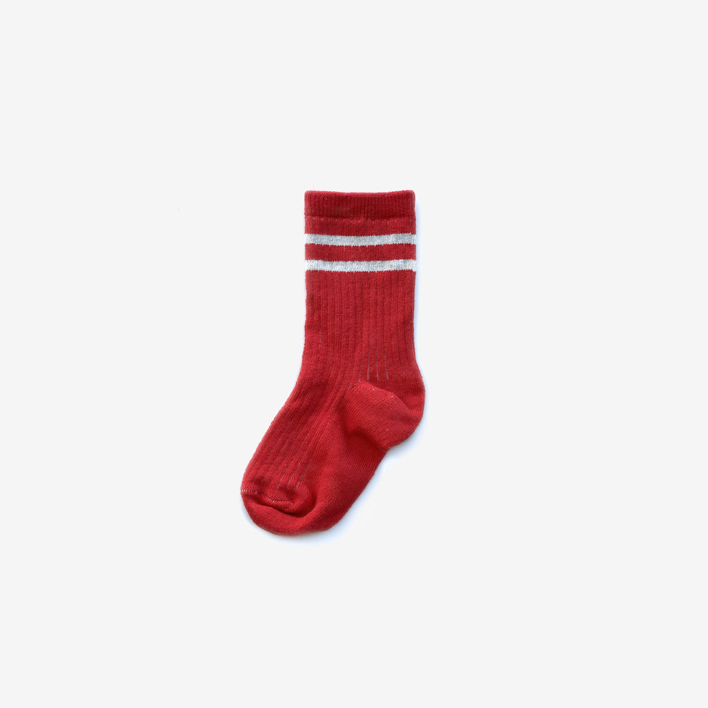 Organic Cotton Jacquard Knit Socks - Sport - The Rest