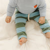 Roll-up simple pants - Rugby Stripe - The Rest