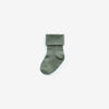 Organic Cotton Knit Socks - Sage - The Rest