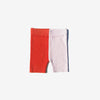 Two Tone Bike Shorts - Poppy/Pink - The Rest