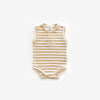 Henley Bodysuit - Honey Stripe - The Rest