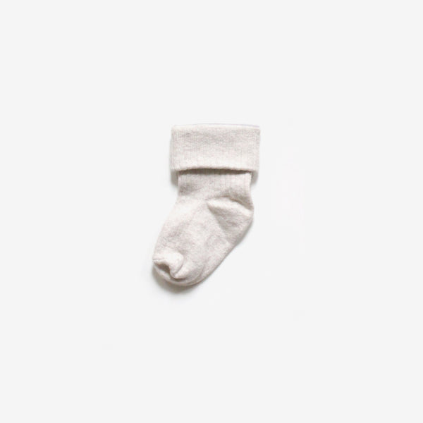 Organic Cotton Knit Socks - Stone Marle - The Rest